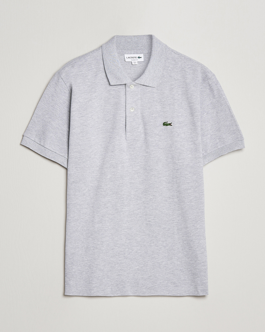 Homme | Polos | Lacoste | Original Polo Piké Silver Chine