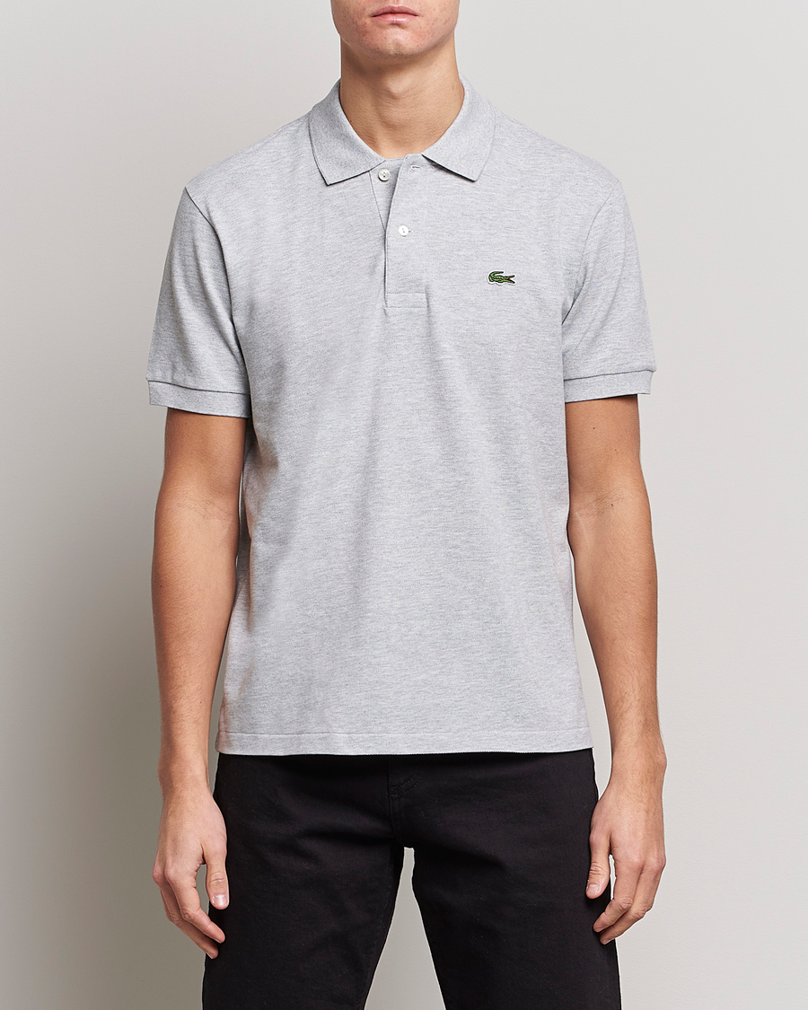 Homme | Polos | Lacoste | Original Polo Piké Silver Chine