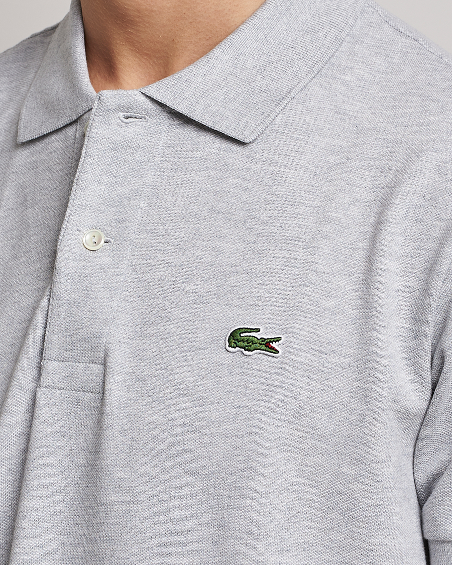 Homme | Polos | Lacoste | Original Polo Piké Silver Chine