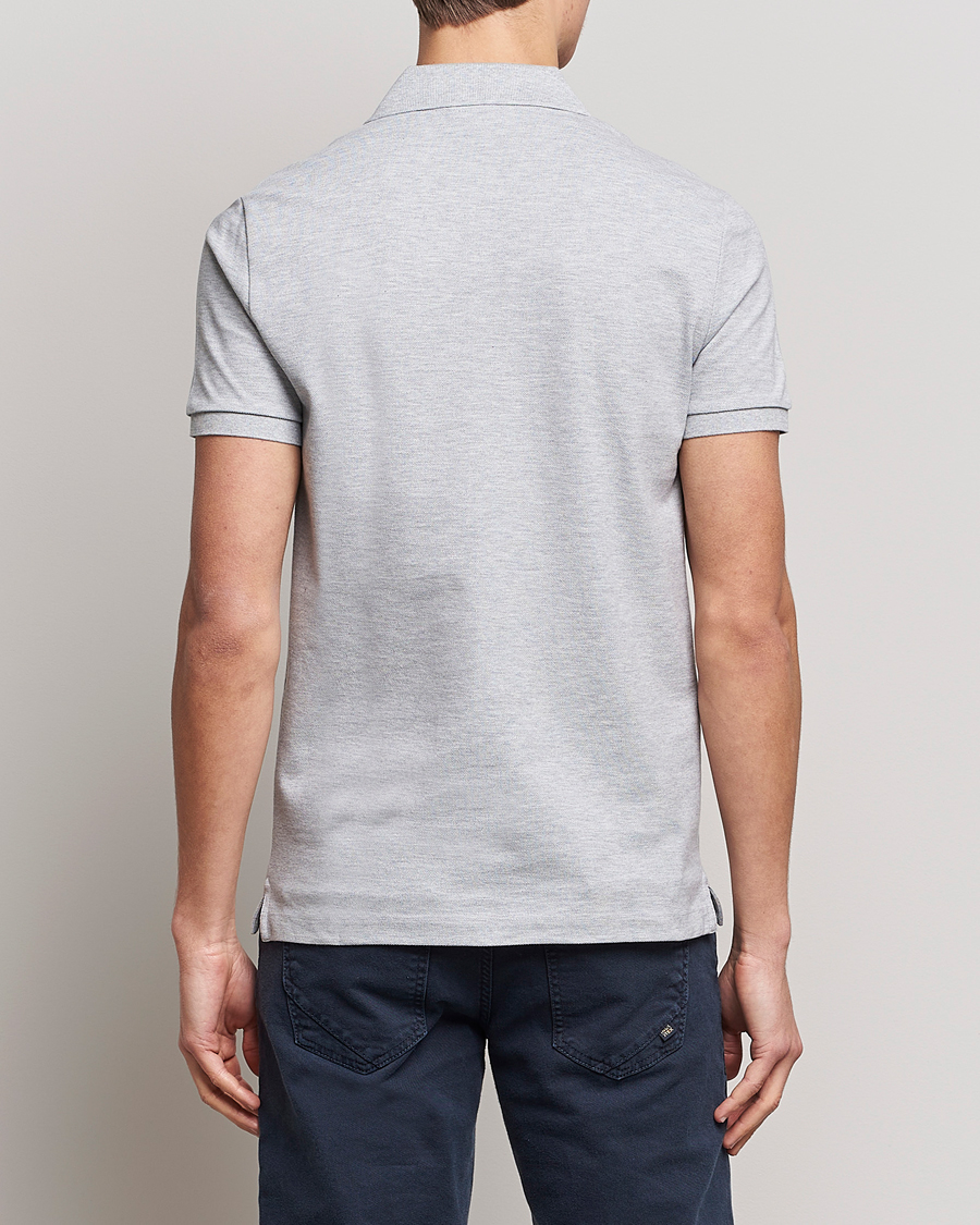 Homme |  | Lacoste | Slim Fit Polo Piké Silver Chine