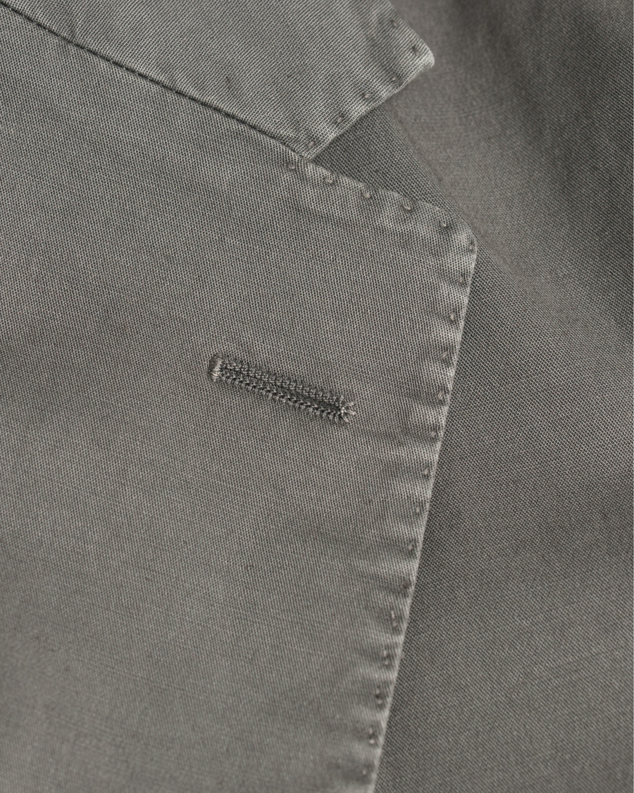 Homme | Costumes | Boglioli | Coat Patch Pocket Cotton/Linen Suit Light Grey