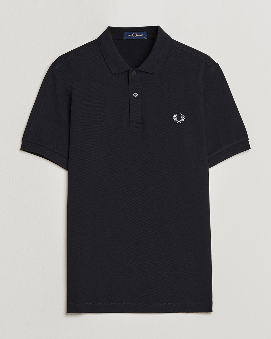 Homme | Polos | Fred Perry | Plain Polo Black