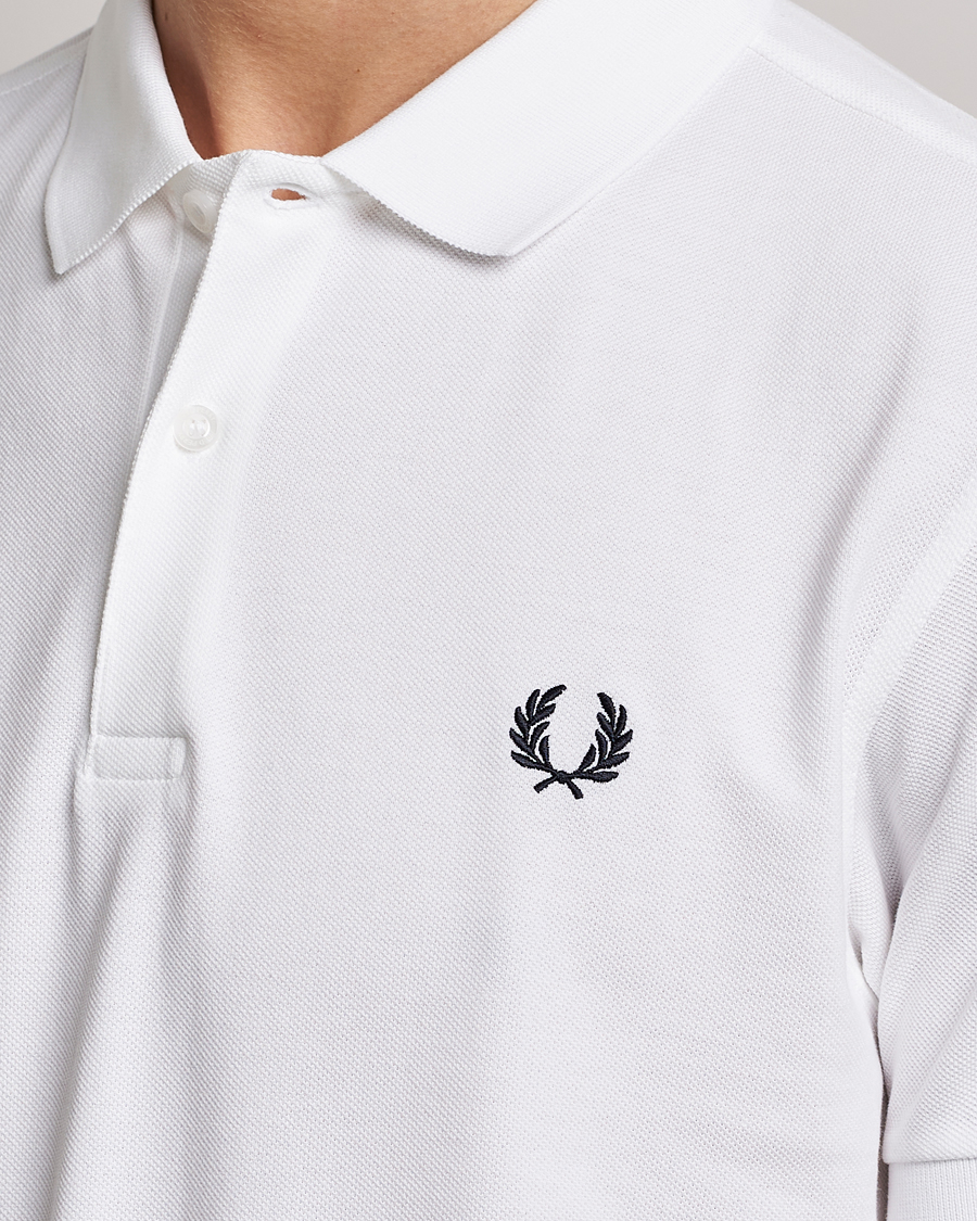 Homme | Polos | Fred Perry | Plain Polo White