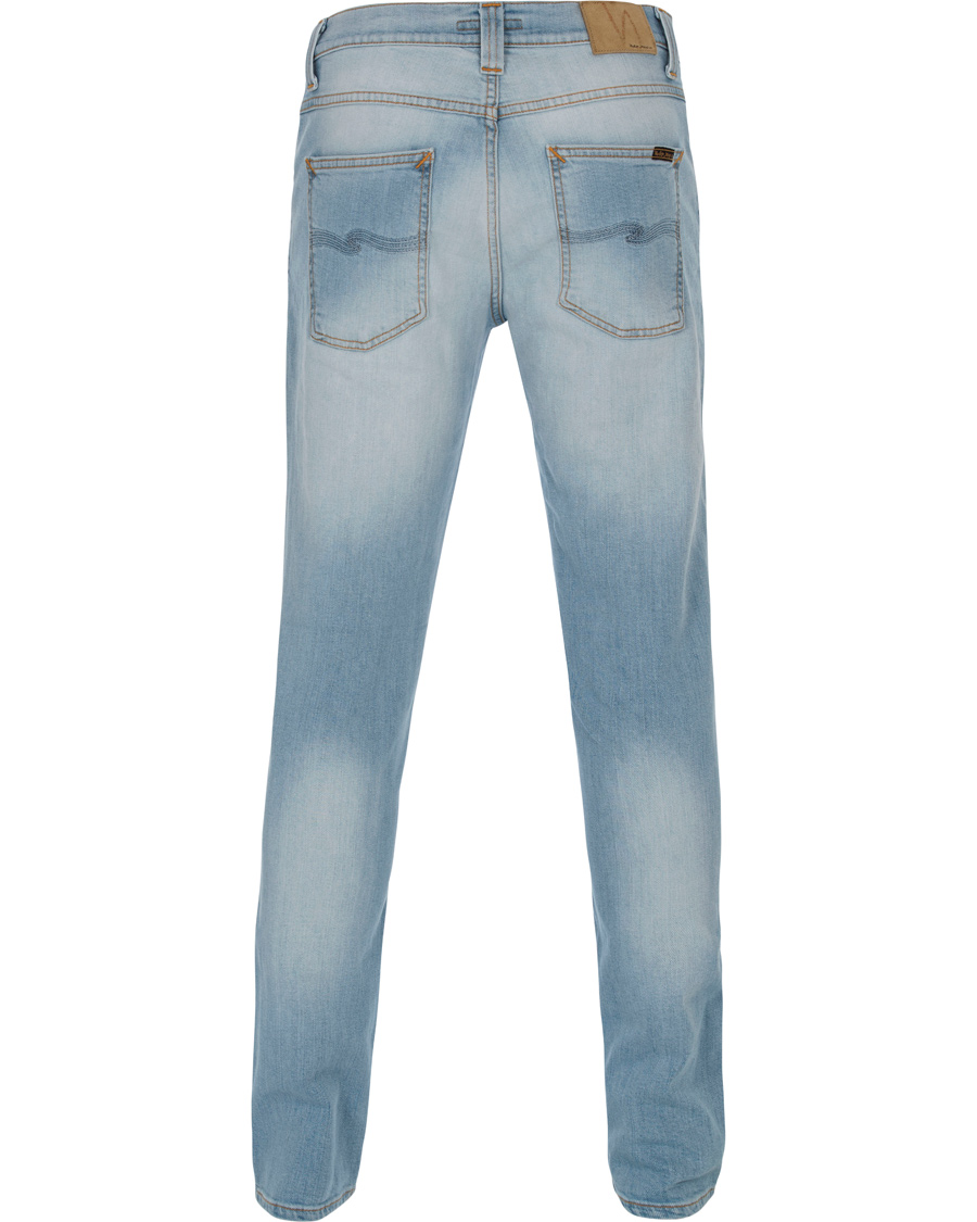Homme | Jeans | Nudie Jeans | Lean Dean Organic Slim Fit Stretch Jeans Cirrus Sky