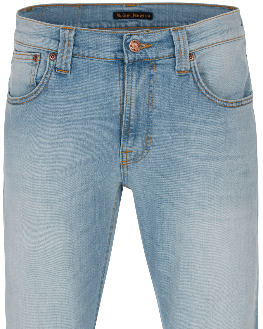 Homme | Jeans | Nudie Jeans | Lean Dean Organic Slim Fit Stretch Jeans Cirrus Sky