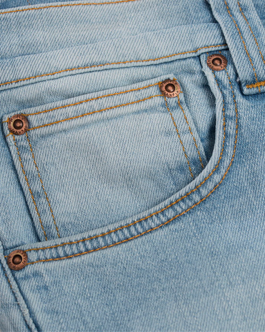 Homme | Jeans | Nudie Jeans | Lean Dean Organic Slim Fit Stretch Jeans Cirrus Sky