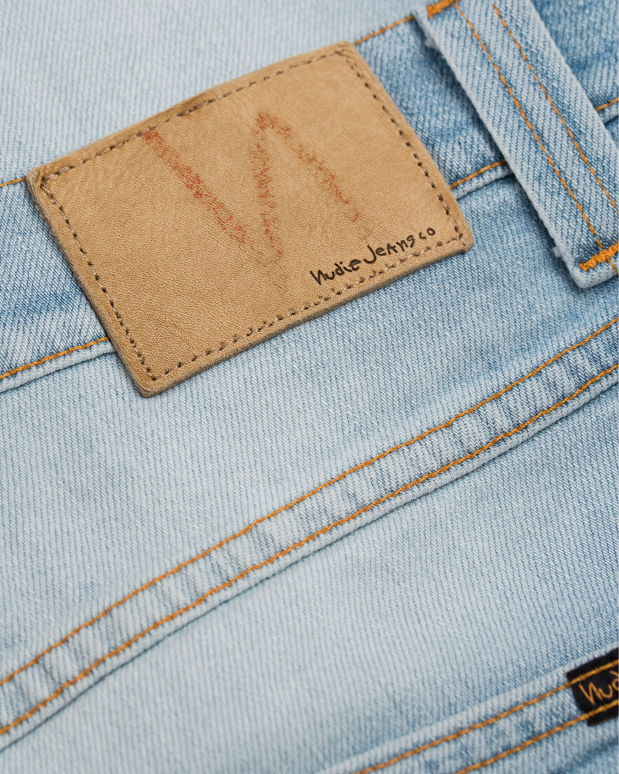 Homme | Jeans | Nudie Jeans | Lean Dean Organic Slim Fit Stretch Jeans Cirrus Sky