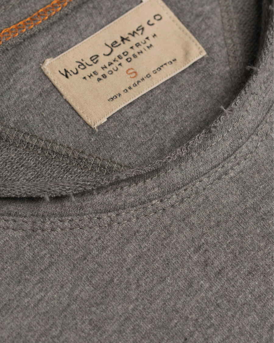 Homme | Pulls Et Tricots | Nudie Jeans | Melvin Light Sweater Grey Melange