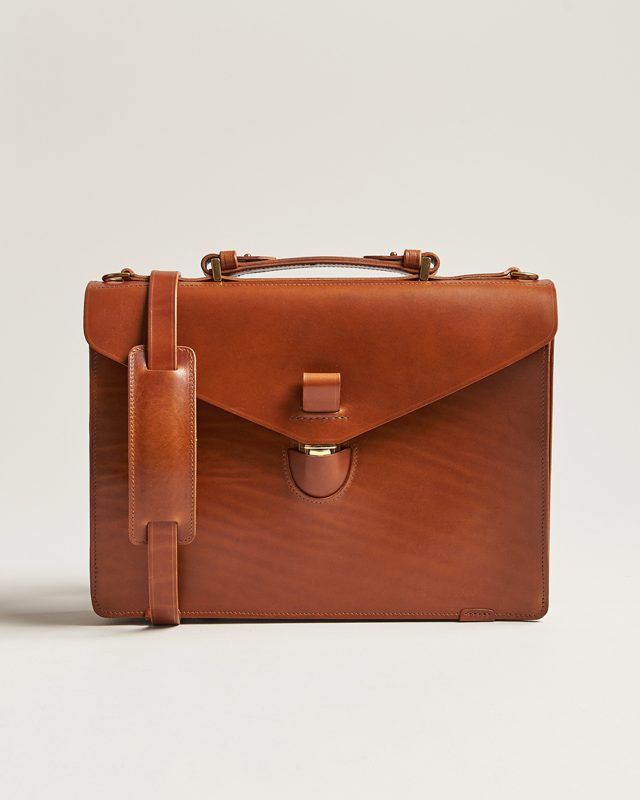 Homme | Sacs | Tärnsjö Garveri | TG1873 Briefcase Cognac