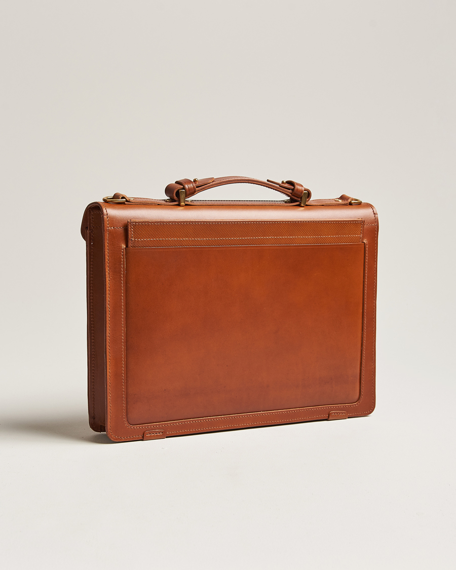 Homme | Sacs | Tärnsjö Garveri | TG1873 Briefcase Cognac