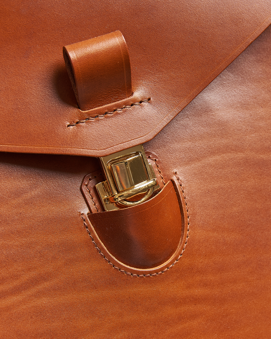 Homme | Sacs | Tärnsjö Garveri | TG1873 Briefcase Cognac