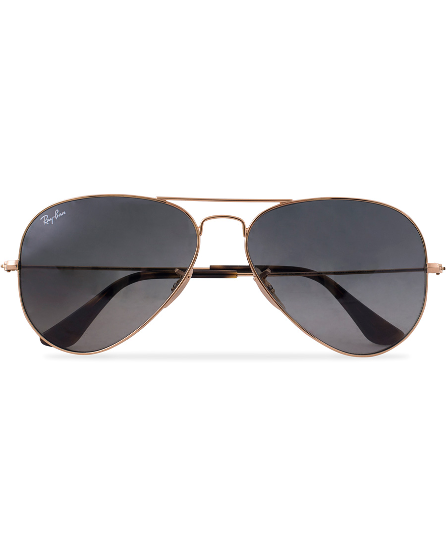 Homme | Ray-Ban 0RB3025 Aviator Sunglasses Gold/Grey | Ray-Ban | 0RB3025 Aviator Sunglasses Gold/Grey