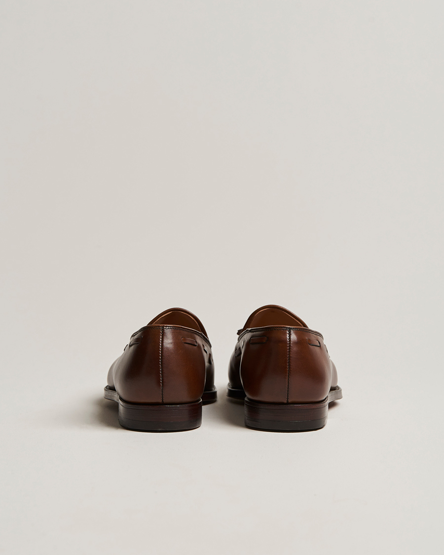Homme | Loafers | Crockett & Jones | Cavendish Tassel Loafer Dark Brown Calf