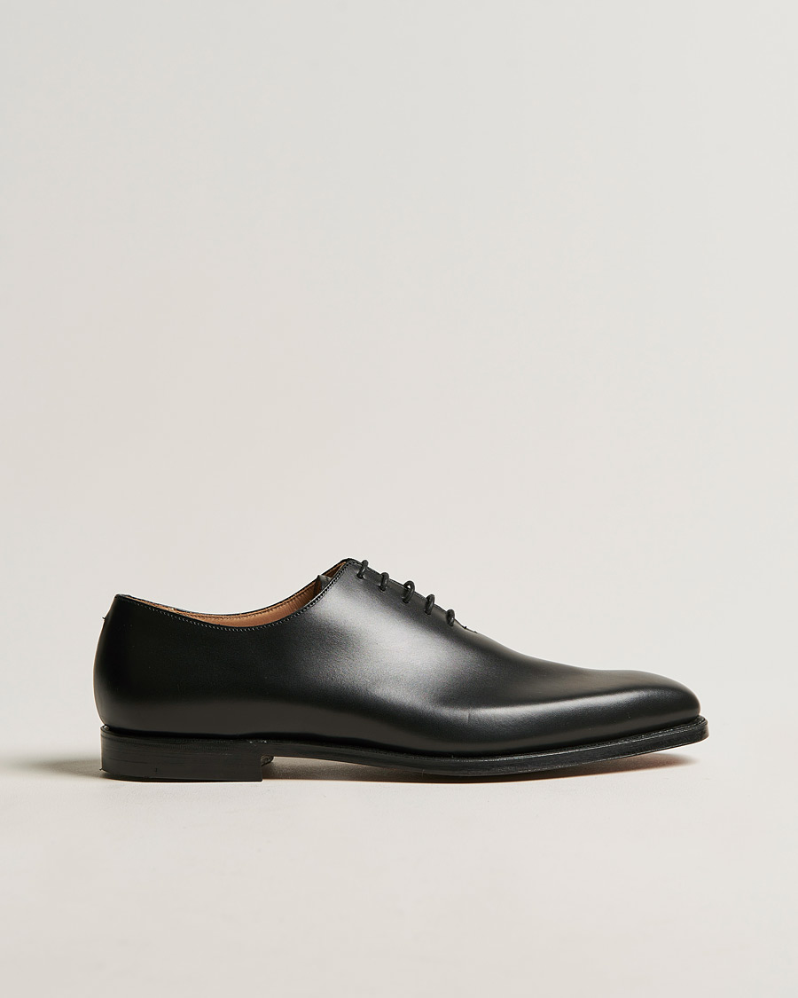 Homme | Chaussures Oxford | Crockett & Jones | Alex Wholecut Oxford Black Calf