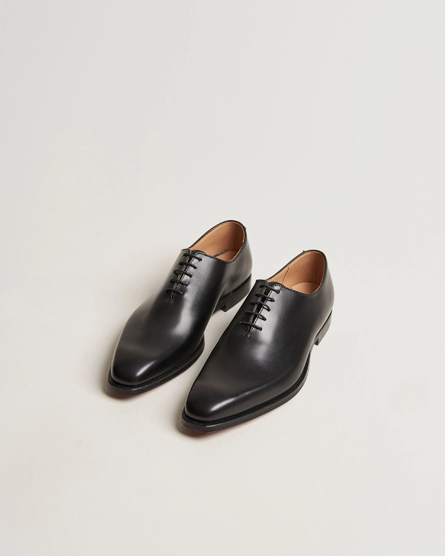 Homme | Chaussures Oxford | Crockett & Jones | Alex Wholecut Oxford Black Calf