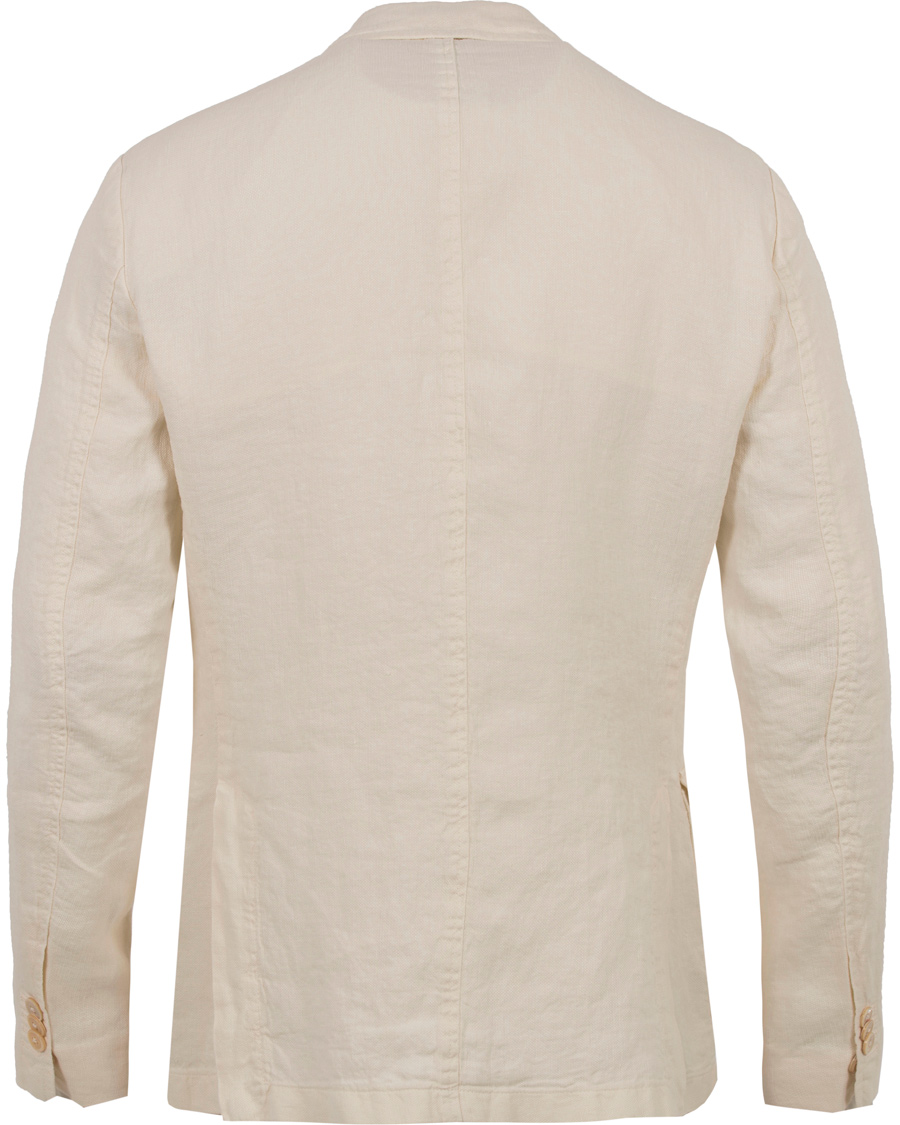 Homme | Blazers | Stenströms | Garment Dyed Linen Blazer Nature