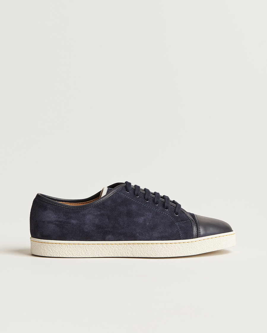 Homme | John Lobb Levah Sneaker Dusk Blue Suede | John Lobb | Levah Sneaker Dusk Blue Suede