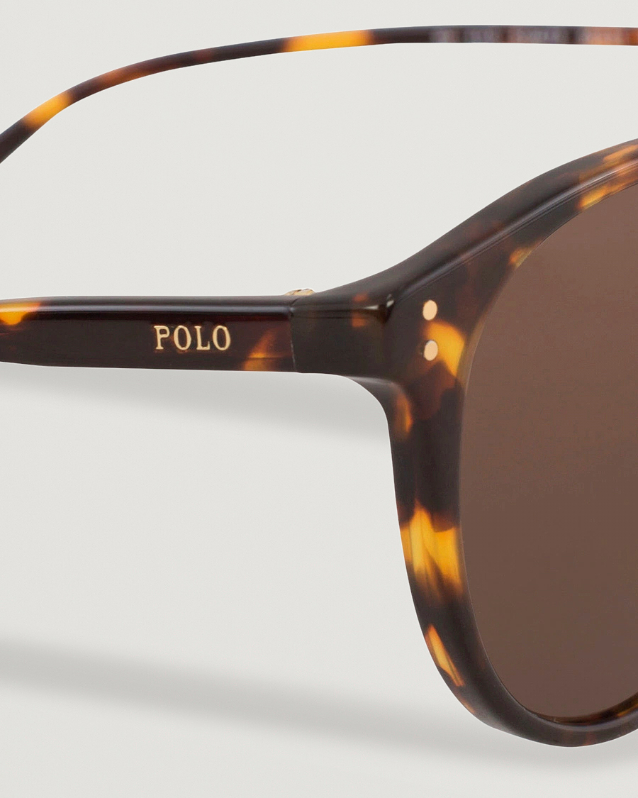 Homme | Lunettes De Soleil | Polo Ralph Lauren | 0PH4110 Round Sunglasses Havana