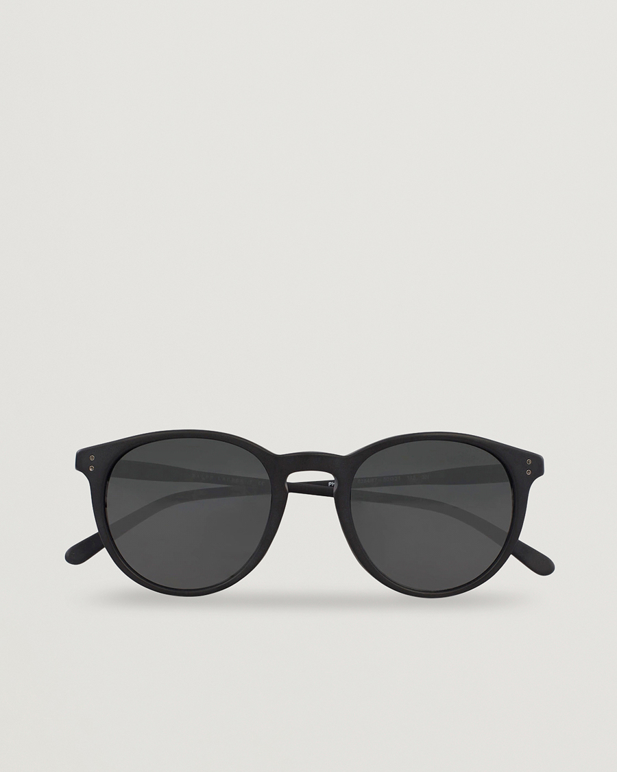 Homme | Lunettes De Soleil | Polo Ralph Lauren | 0PH4110 Round Sunglasses Matte Black