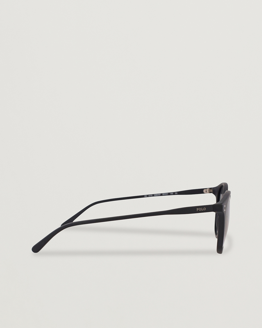 Homme | Lunettes De Soleil | Polo Ralph Lauren | 0PH4110 Round Sunglasses Matte Black