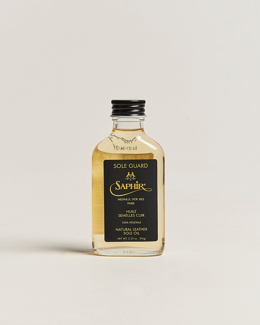 Homme | Entretien Chaussures | Saphir Medaille d'Or | Sole Guard Leather Oil Neutral