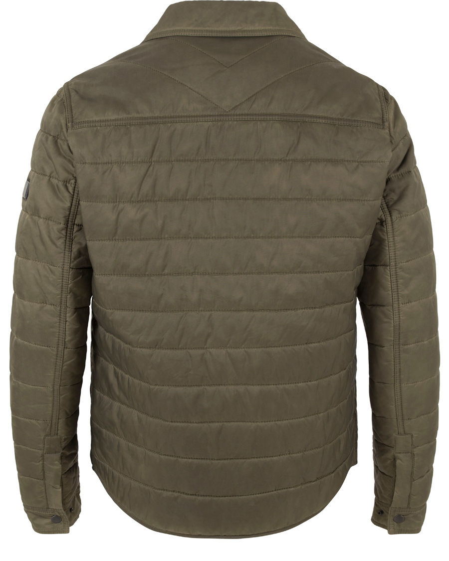 Homme | Manteaux Et Vestes | BOSS ORANGE | BOSS Casual Owilder Shirt Jacket Olive Green