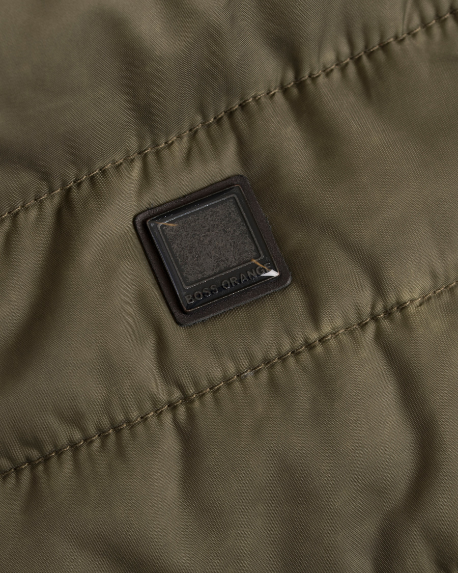 Homme | Manteaux Et Vestes | BOSS ORANGE | BOSS Casual Owilder Shirt Jacket Olive Green