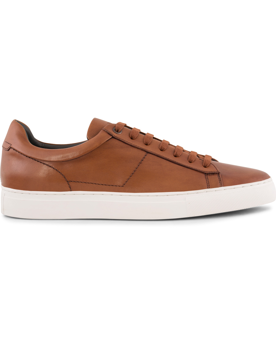 Homme | BOSS Timaker Leather Sneaker Cognac | BOSS BLACK | BOSS Timaker Leather Sneaker Cognac