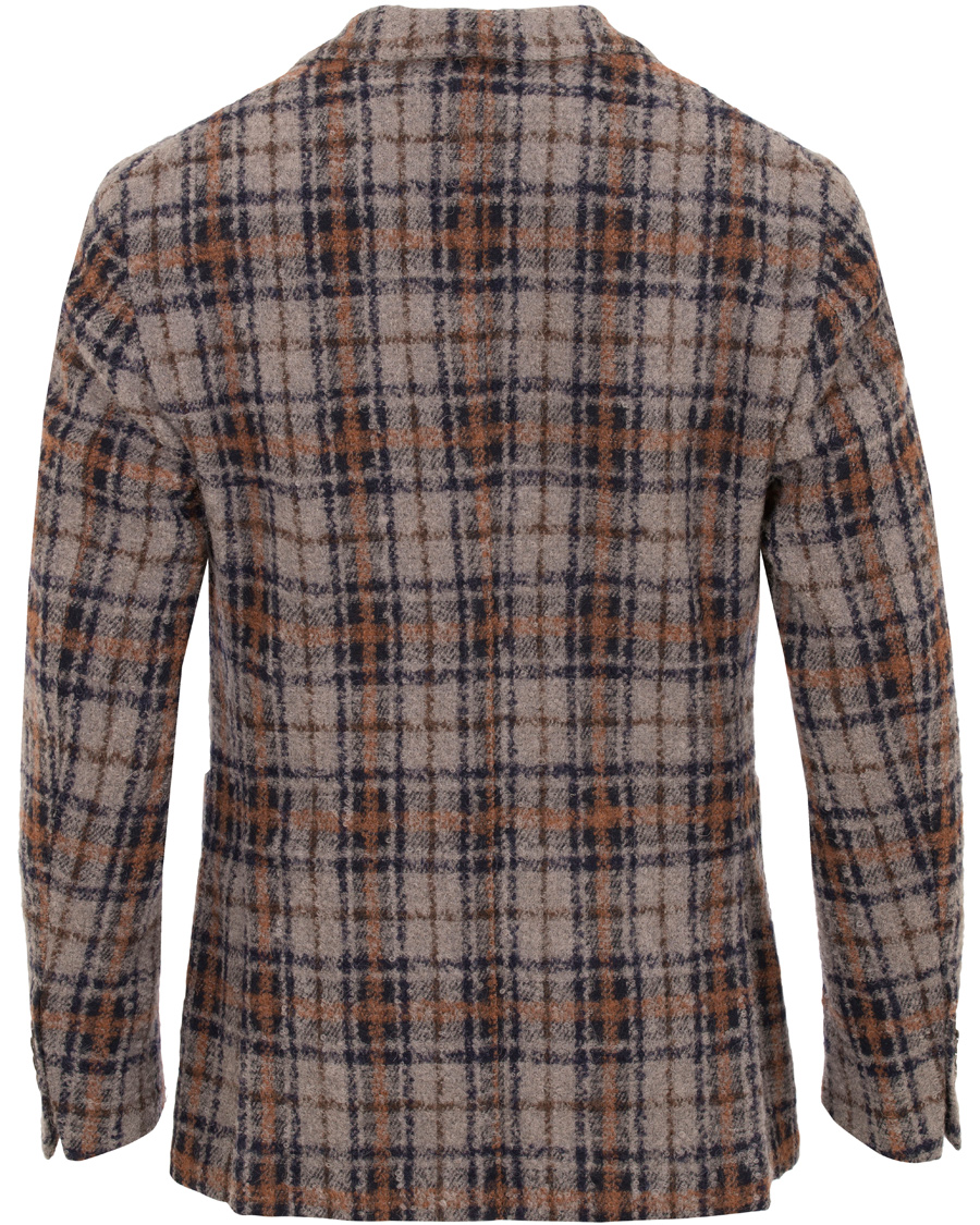 Homme | Blazers | L.B.M. 1911 | Jack Regular Wool Bouclé Check Blazer Grey