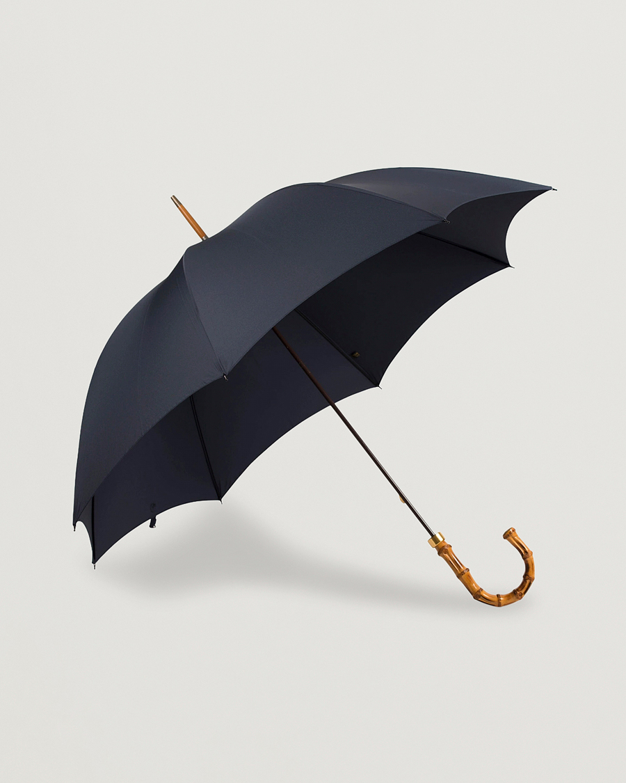 Homme | Parapluies | Fox Umbrellas | Whangee Umbrella Dark Navy
