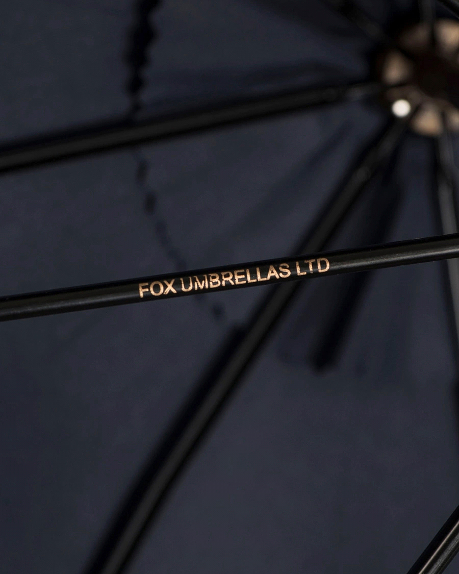 Homme | Parapluies | Fox Umbrellas | Whangee Umbrella Dark Navy