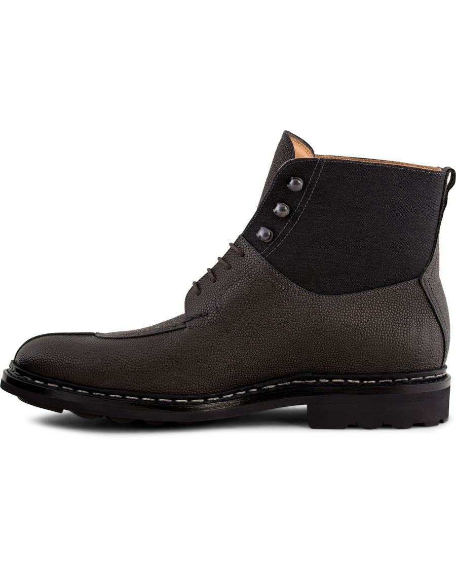 Homme | Heschung Ginkgo Beluga Boot Grained Black Calf | Heschung | Ginkgo Beluga Boot Grained Black Calf