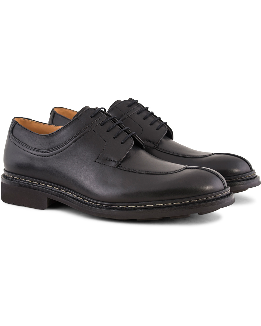 Homme | Heschung Catalpa Split Toe Derby Black Calf | Heschung | Catalpa Split Toe Derby Black Calf