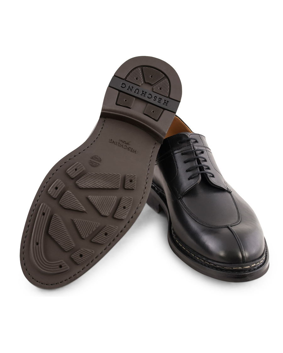 Homme | Heschung Catalpa Split Toe Derby Black Calf | Heschung | Catalpa Split Toe Derby Black Calf