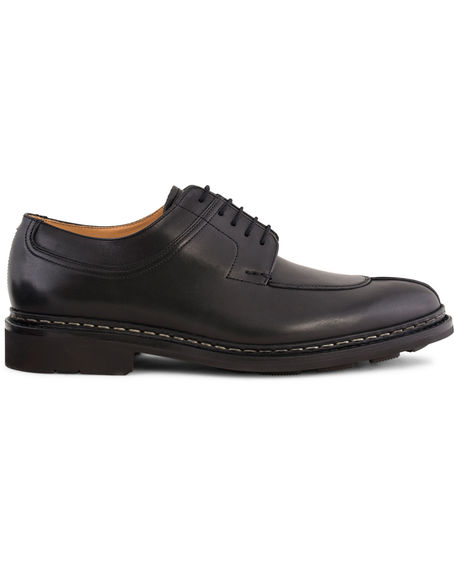 Homme | Heschung Catalpa Split Toe Derby Black Calf | Heschung | Catalpa Split Toe Derby Black Calf