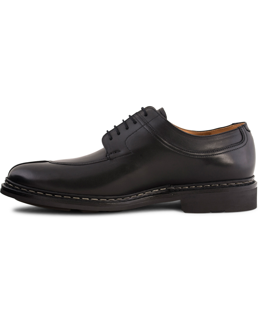 Homme | Heschung Catalpa Split Toe Derby Black Calf | Heschung | Catalpa Split Toe Derby Black Calf
