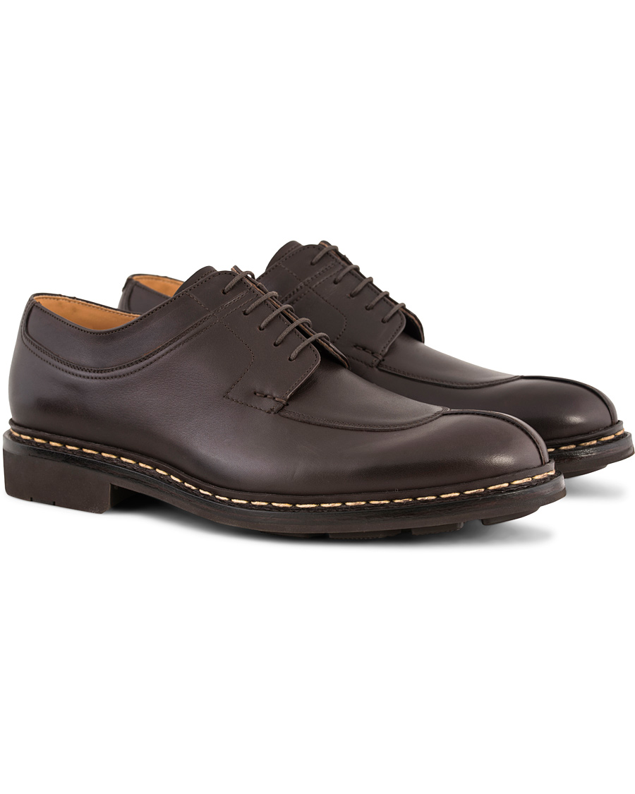 Homme | Heschung Catalpa Split Toe Derby Brown Calf | Heschung | Catalpa Split Toe Derby Brown Calf