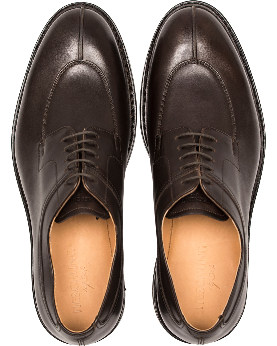 Homme | Heschung Catalpa Split Toe Derby Brown Calf | Heschung | Catalpa Split Toe Derby Brown Calf