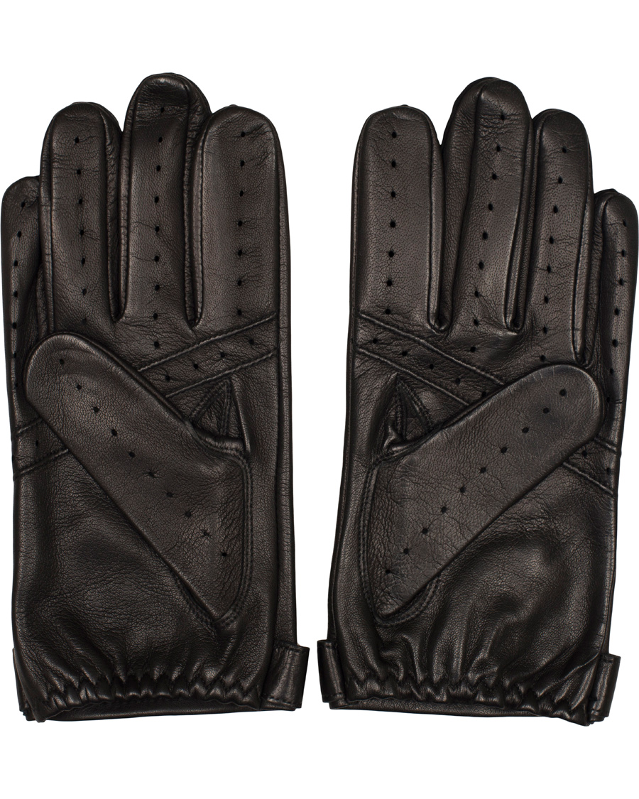 Homme | Dents The Heritage Collection Fleming 007 Driving Glove Black | Dents | The Heritage Collection Fleming 007 Driving Glove Black