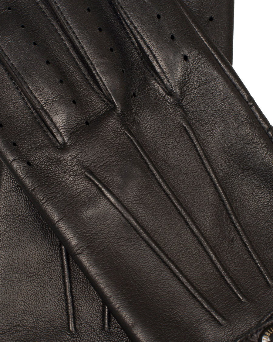 Homme | Dents The Heritage Collection Fleming 007 Driving Glove Black | Dents | The Heritage Collection Fleming 007 Driving Glove Black