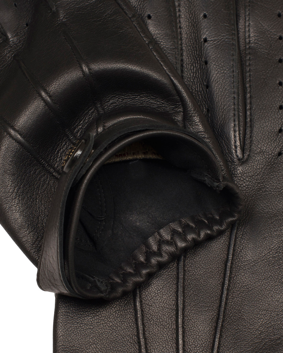 Homme | Dents The Heritage Collection Fleming 007 Driving Glove Black | Dents | The Heritage Collection Fleming 007 Driving Glove Black