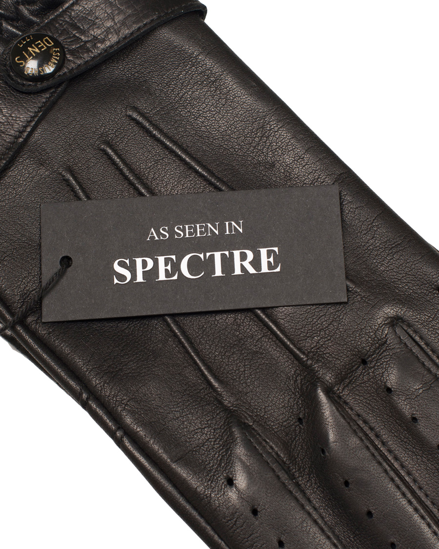 Homme | Dents The Heritage Collection Fleming 007 Driving Glove Black | Dents | The Heritage Collection Fleming 007 Driving Glove Black