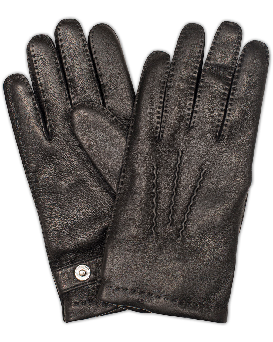 Homme | Dents The Heritage Collection Rushton Handsewn Hairsheep Glove Black | Dents | The Heritage Collection Rushton Handsewn Hairsheep Glove Black