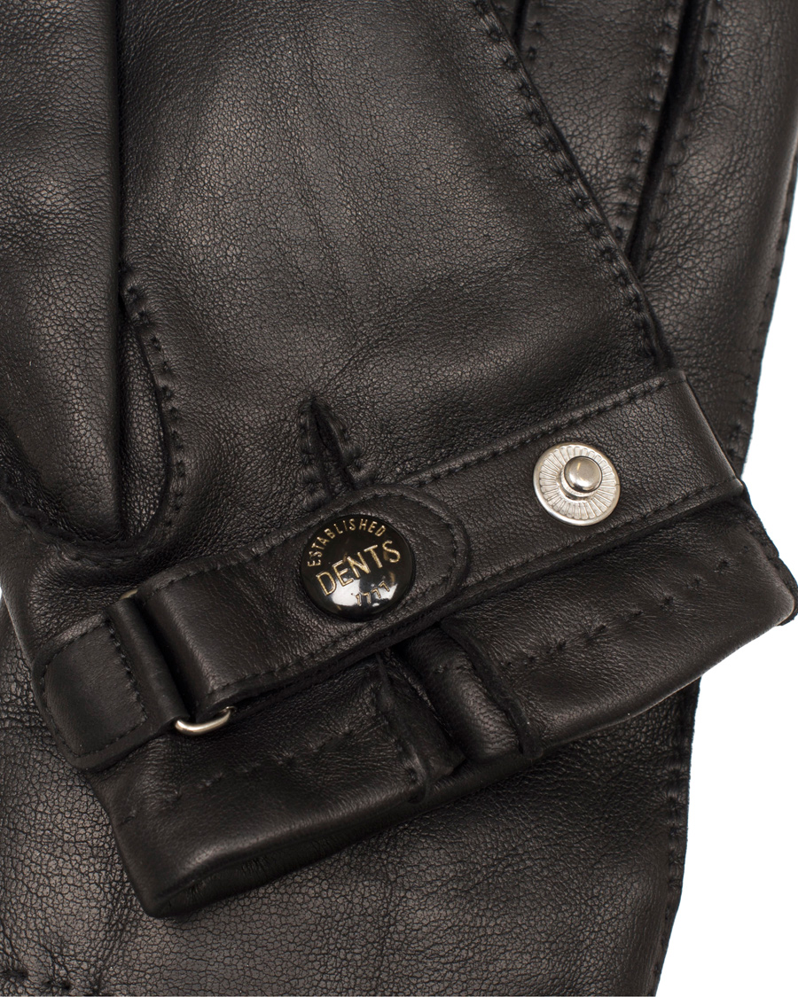 Homme | Dents The Heritage Collection Rushton Handsewn Hairsheep Glove Black | Dents | The Heritage Collection Rushton Handsewn Hairsheep Glove Black