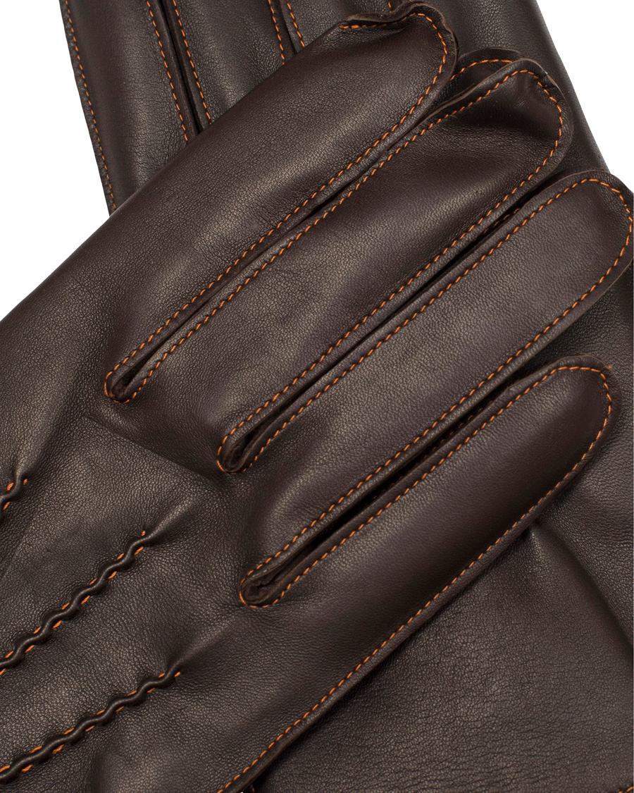 Homme | Dents The Heritage Collection Alnwick Hairsheep Glove Brown/Tangerine | Dents | The Heritage Collection Alnwick Hairsheep Glove Brown/Tangerine
