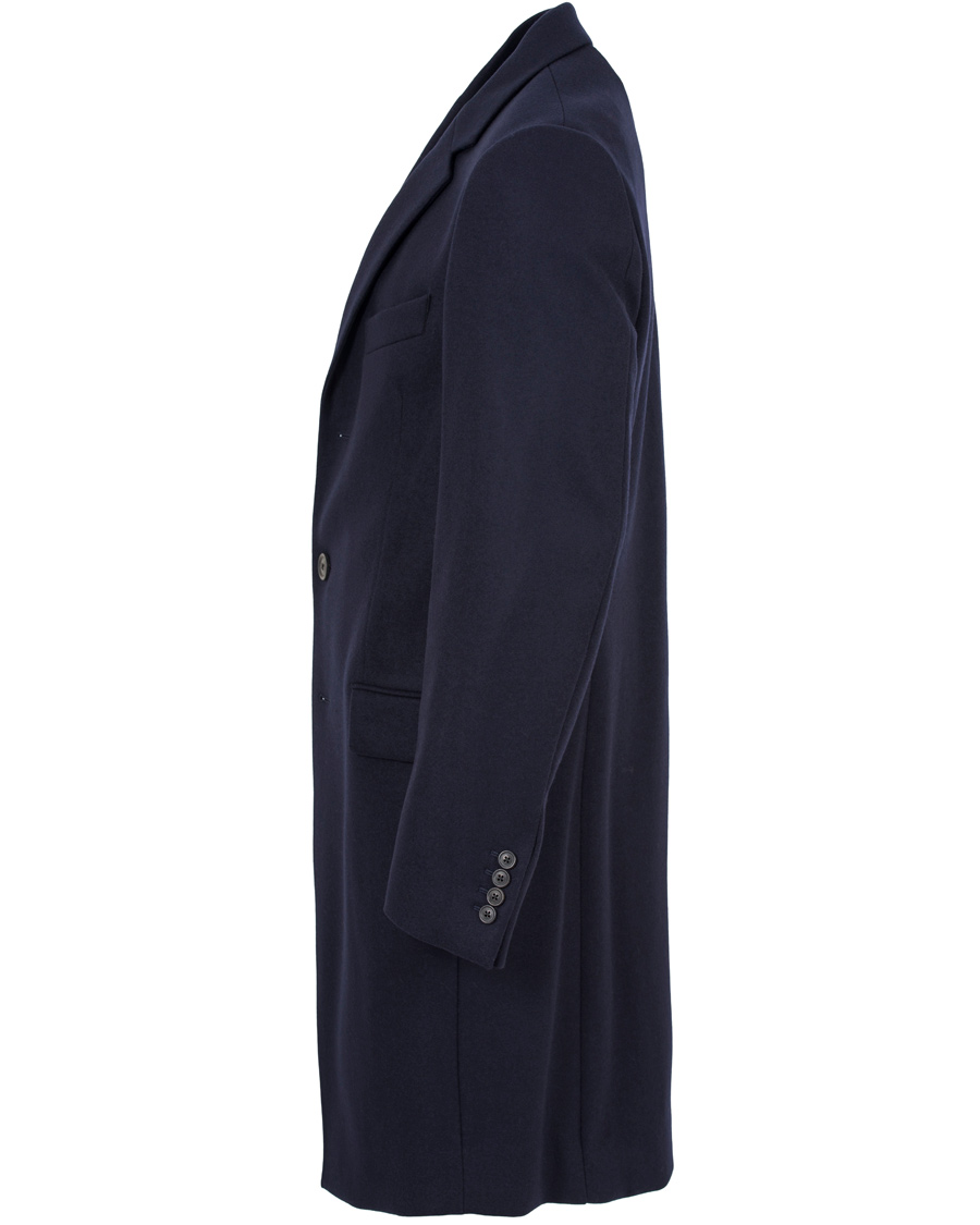 Homme | Manteaux Et Vestes | Gieves & Hawkes | Lesser Wool Coat Navy