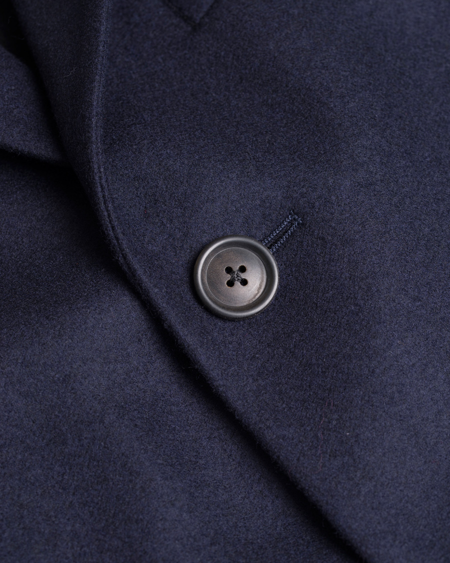 Homme | Manteaux Et Vestes | Gieves & Hawkes | Lesser Wool Coat Navy