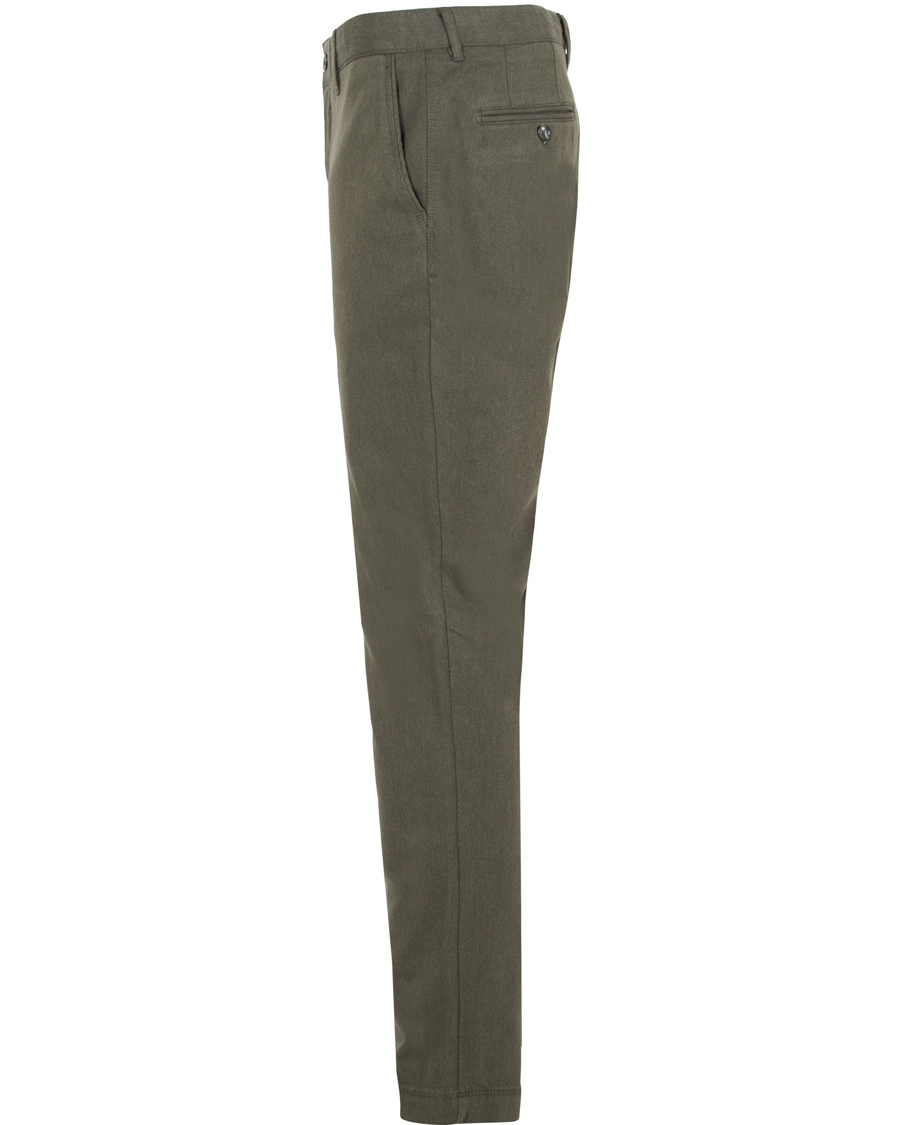 Homme | Pantalons | J.Lindeberg | Chaze Flannel Twill Chino Maori Green