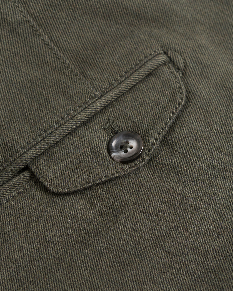 Homme | Pantalons | J.Lindeberg | Chaze Flannel Twill Chino Maori Green