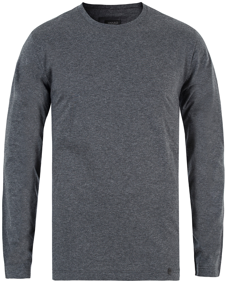 Homme | Sous-Vêtements Et Chaussettes | Hanro | Night & Day Sweater Enigma Grey Melange